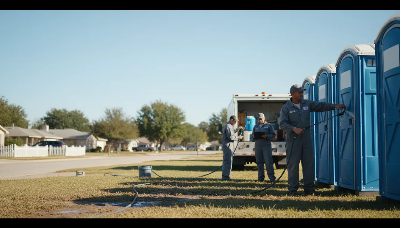 Long-Term Portable Toilet Rental in Garden Valley, CA near me